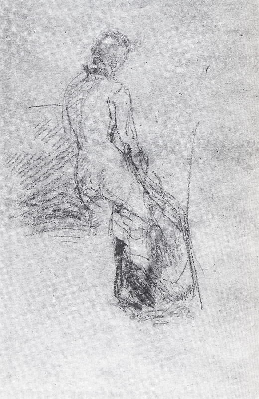 Study of a seated girl