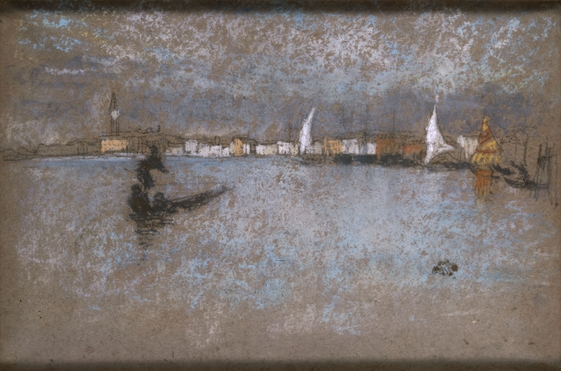 The Giudecca - Winter; grey and blue