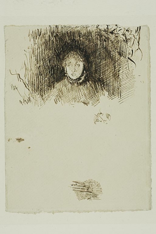 Head of a girl