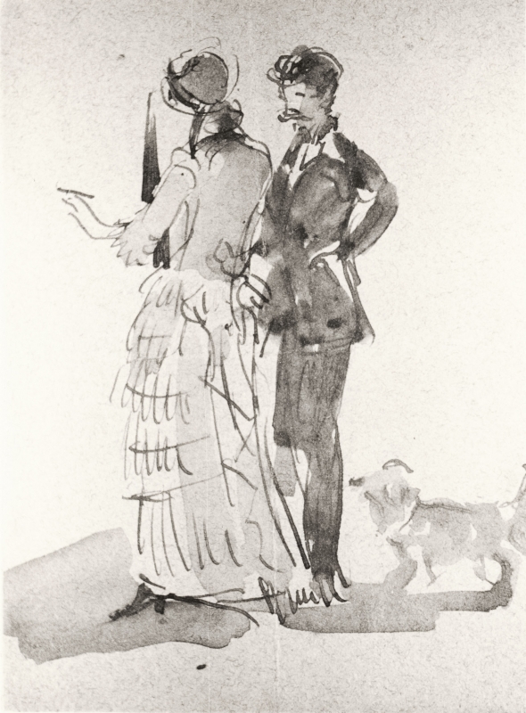 Whistler with his friend Mrs Patterson