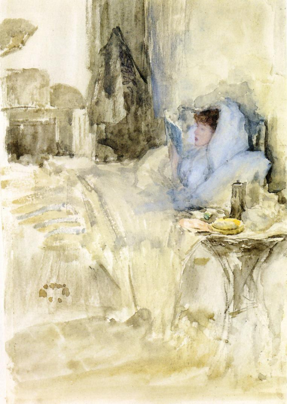 Convalescent or Petit Déjeuner; note in opal