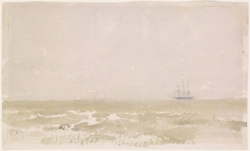 Grey Mist at Sea