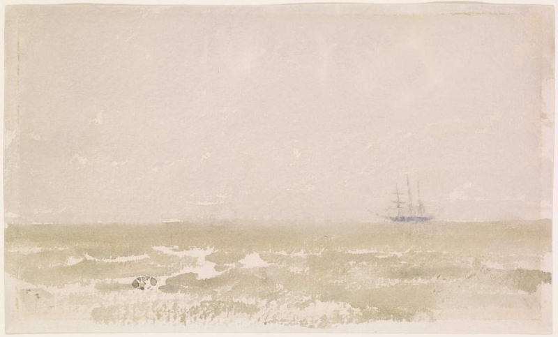 Grey Mist at Sea