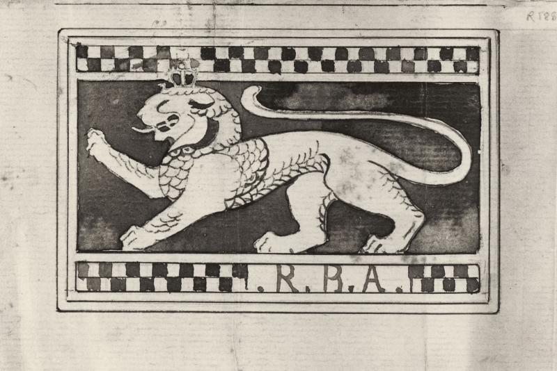 Design for a lion for the RBA