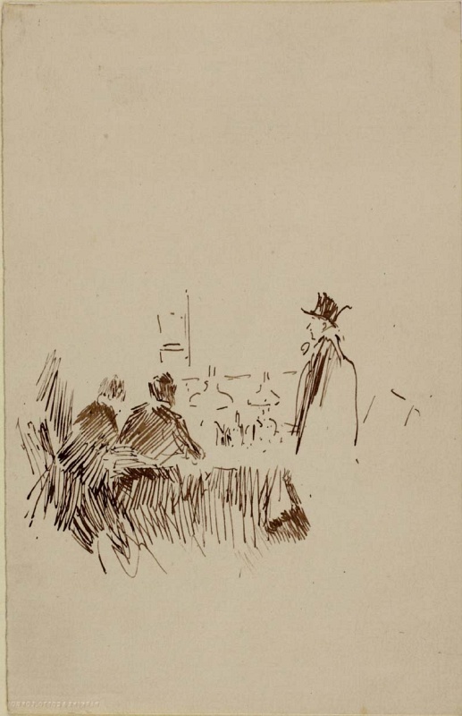Two men sitting in a bar