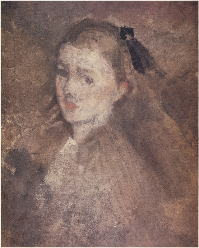 Study for the Head of Miss Cicely H. Alexander