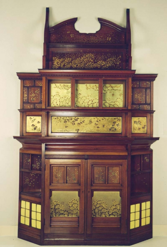 Harmony in Yellow and Gold: The Butterfly Cabinet