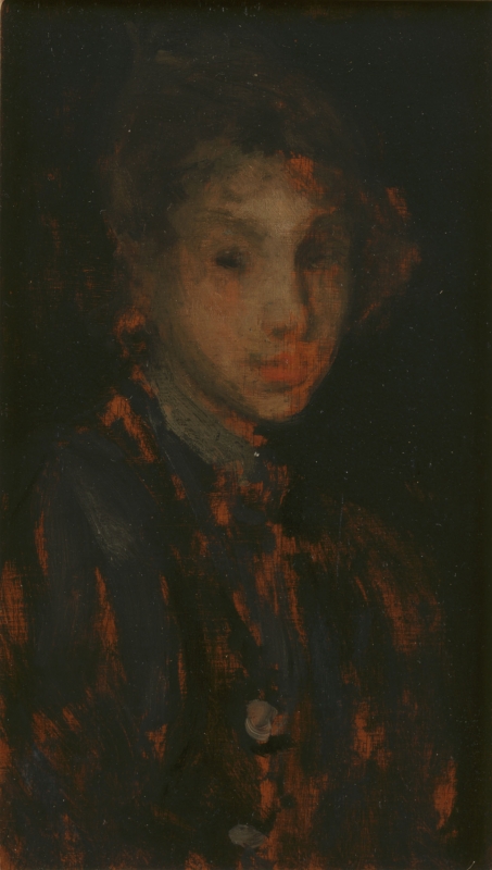 Study of a Girl's Head